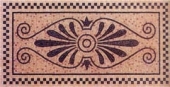Mural К94, ručno sečena pločica