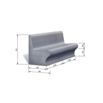 TOPLA KLUPA 100X110X80CM
