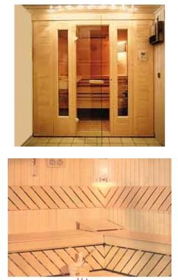 Finska sauna Sawo Vtype
