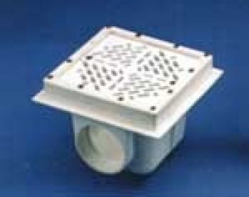 Glavni odvodi za obložene bazene, ABS kvadrat 63mm