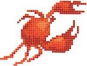 Mural CRAB, zglob 2mm