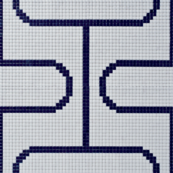 REVIGLASS MODULAR ELIPTICAL-BLUE