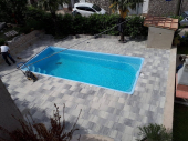 Poliesterski bazen RODOS 5x3x1,5m PLAVI